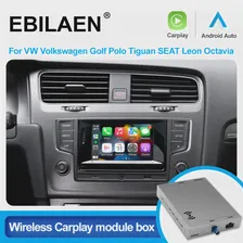 EBILAEN беспроводной Carplay для VW Volkswagen Golf 7 Polo Tiguan SEAT Leon Octavia Passat B8 Android автомобильный модуль коробка Mirror Link (art.: 3920bc971bb97)