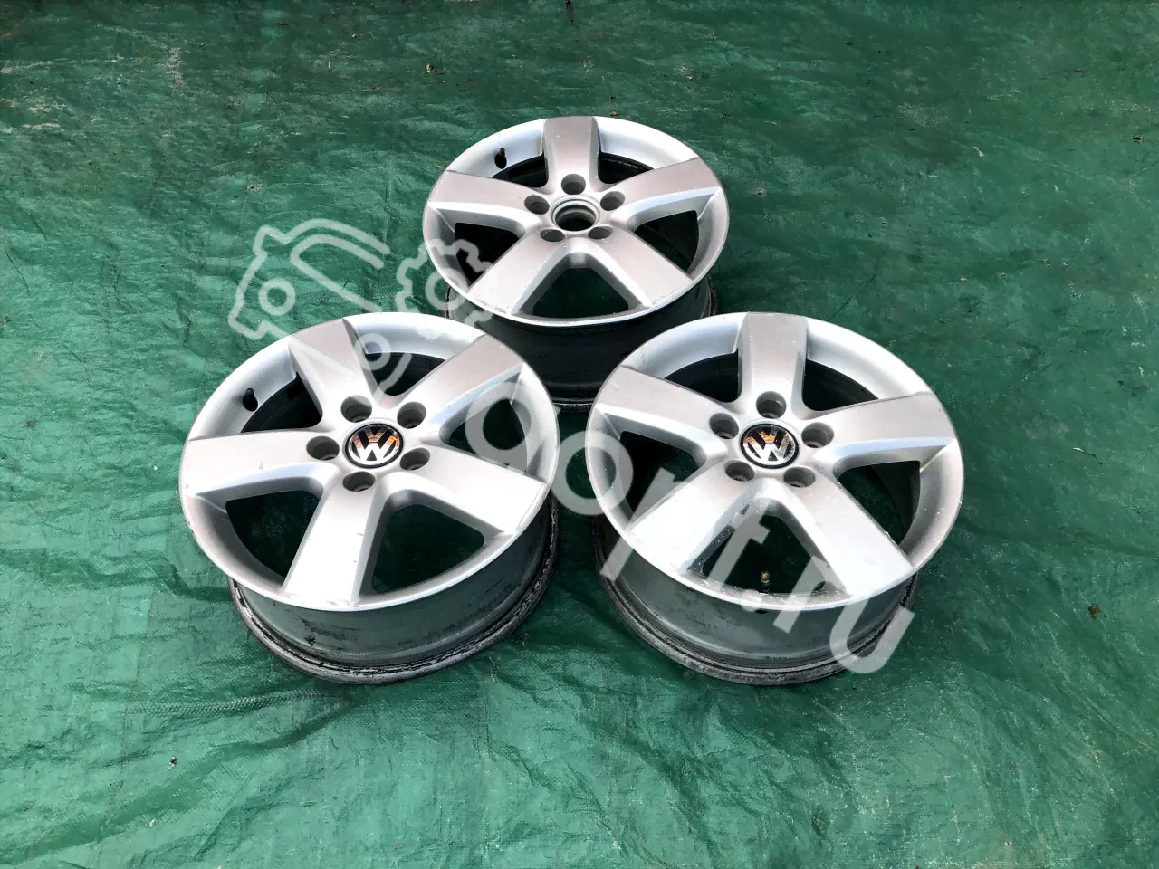 Алюминиевый литой диск VAG Volkswagen Golf V, Plus, Jetta 6.5J-R16 ET50 5x112 ЦО 57.1