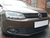 Защита радиатора для Volkswagen Jetta 6 (2010-2013) дорестайл | Стандарт