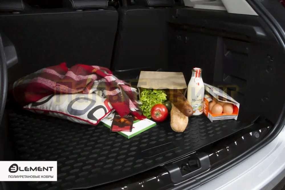Коврик в багажник Autofamily полиуретан для Volkswagen Tiguan 2016--1