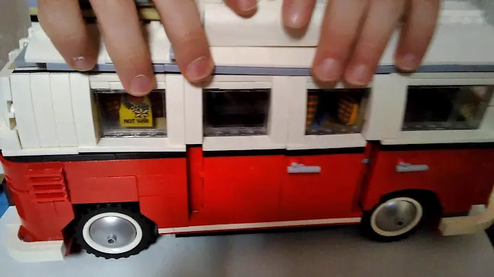 Volkswagen T1 Camper Bus Travel Van Lego