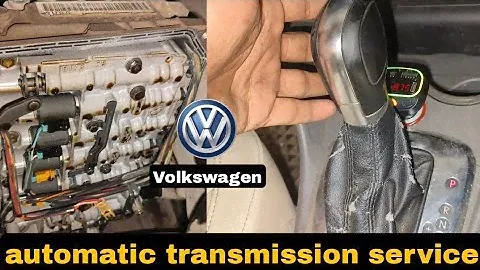 how to service automatic transmission Volkswagen vento/DSG automatic transmission oil & filter chenj