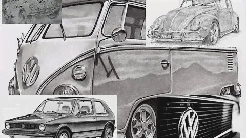 T3 VW Camper Model 1:25 Scale - Pre Build
