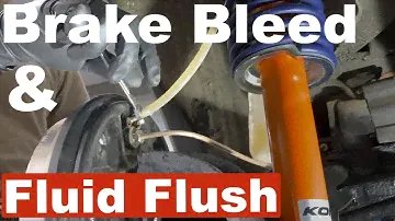 VW Mk1 Mk2 Mk3 Cabriolet Brake Bleed & Fluid Replacement