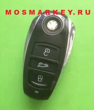 Volkswagen Touareg - корпус смарт ключа