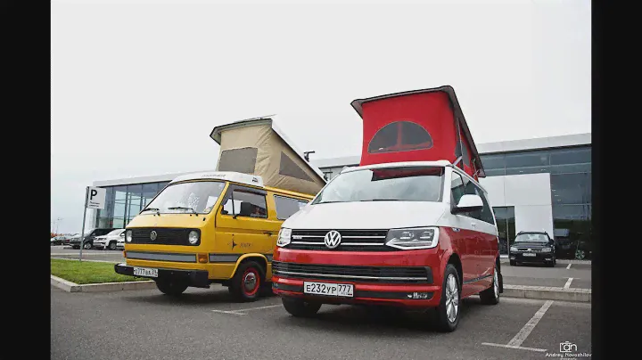VW T3 Westfalia Joker 1981 vs. VW T6 California Ocean 2016