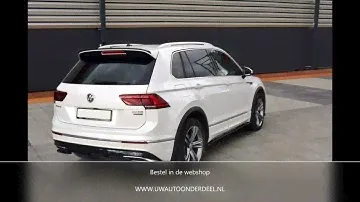 Maxton Design Volkswagen Tiguan R Line Spoiler Voorspoiler Splitter
