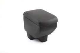 Подлокотник RESTIN для VOLKSWAGEN Jetta 6, 2011-, черный, экокожа