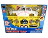 Модель автомобиля 'Volkswagen Golf MK7', Жёлто-розовая, HW Art Cars, Hot Wheels [DVB82]