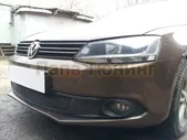 Защита радиатора Volkswagen Jetta VI 2010-2014 black