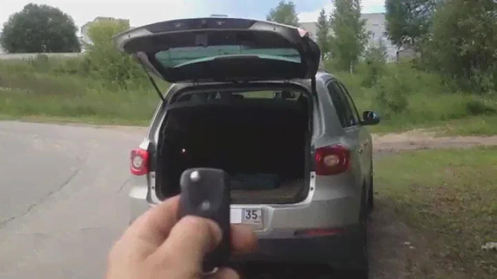 Электрическая дверь багажника VW Tiguan
