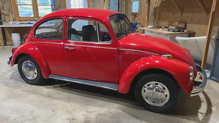 1968 VW Beetle standard 1500 Red