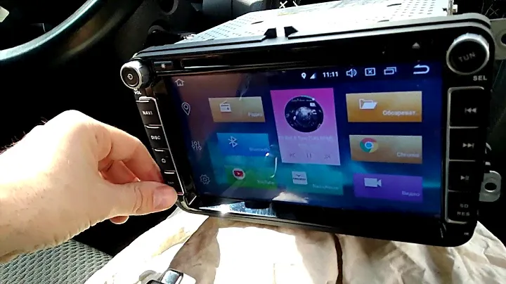 Установка Android магнитолы на процессоре Px5 4/32 с DSP процессором в vw Jetta 6
