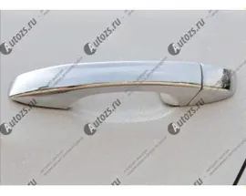 Хромированные накладки на дверные ручки Volkswagen Golf 7 2013+