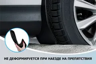 Брызговики Rival передняя пара для Volkswagen Polo V седан 2015-2020. Артикул 25804003
