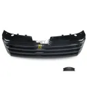 Решетка радиатора без значка JOM Volkswagen Passat B7 (Typ 36) (2010-2014) черная (кроме моделей с адаптивным круиз-контролем), 3AA853653OE