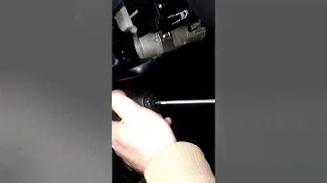 Фольксваген Поло седан что делать если сломался замок зажигания...
