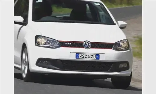 Решетка радиатора GTI Volkswagen Polo 2009-, оригинал-1