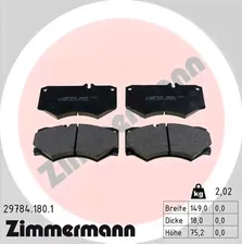 Тормозные колодки Zimmermann передние для Volkswagen LT I 1978-1996. Артикул 29784.180.1