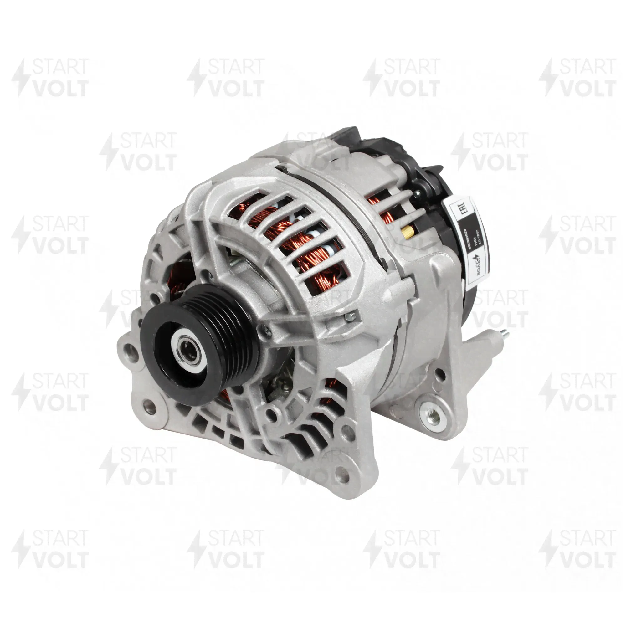 Генератор для Фольксваген Гольф 6 2008-2012, Volkswagen Golf 6 генератор STARTVOLT lg-1812, oem 0124325128