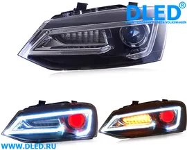 Передняя фара для Volkswagen Polo 2011-2016