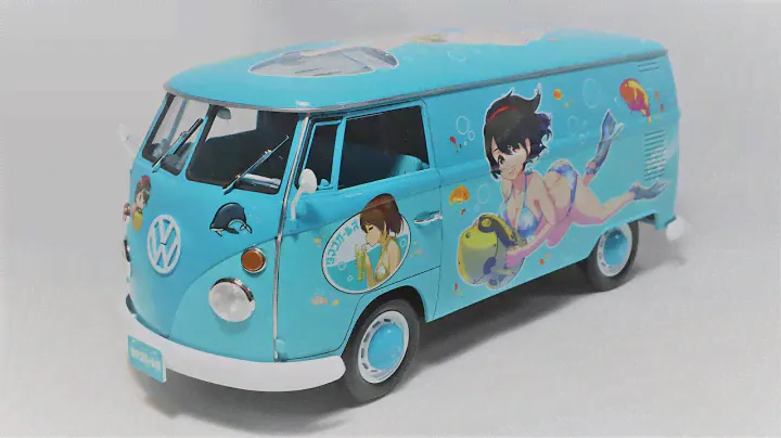 [Model Building] 1/24 Volkswagen Type 2 Delivery Van "Egg Girls Paint 2017"