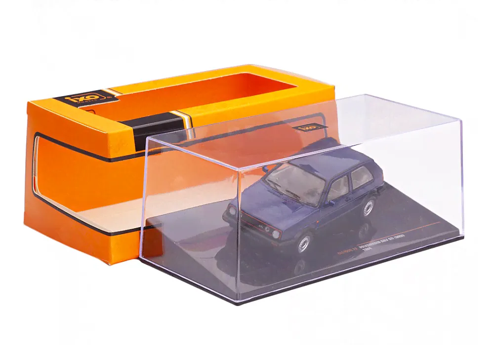 Масштабная модель 1:43 Volkswagen Golf GTi (Golf II) 1984 синий металлик
