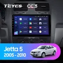 Магнитола Teyes CC3 4-64 Volkswagen Jetta 5 2005 — 2010 10.2" (A)