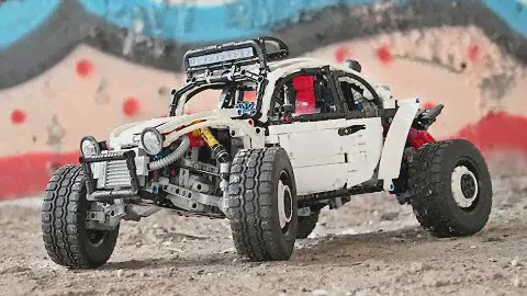 Volkswagen Beetle Buggy (Lego Technic MOC)