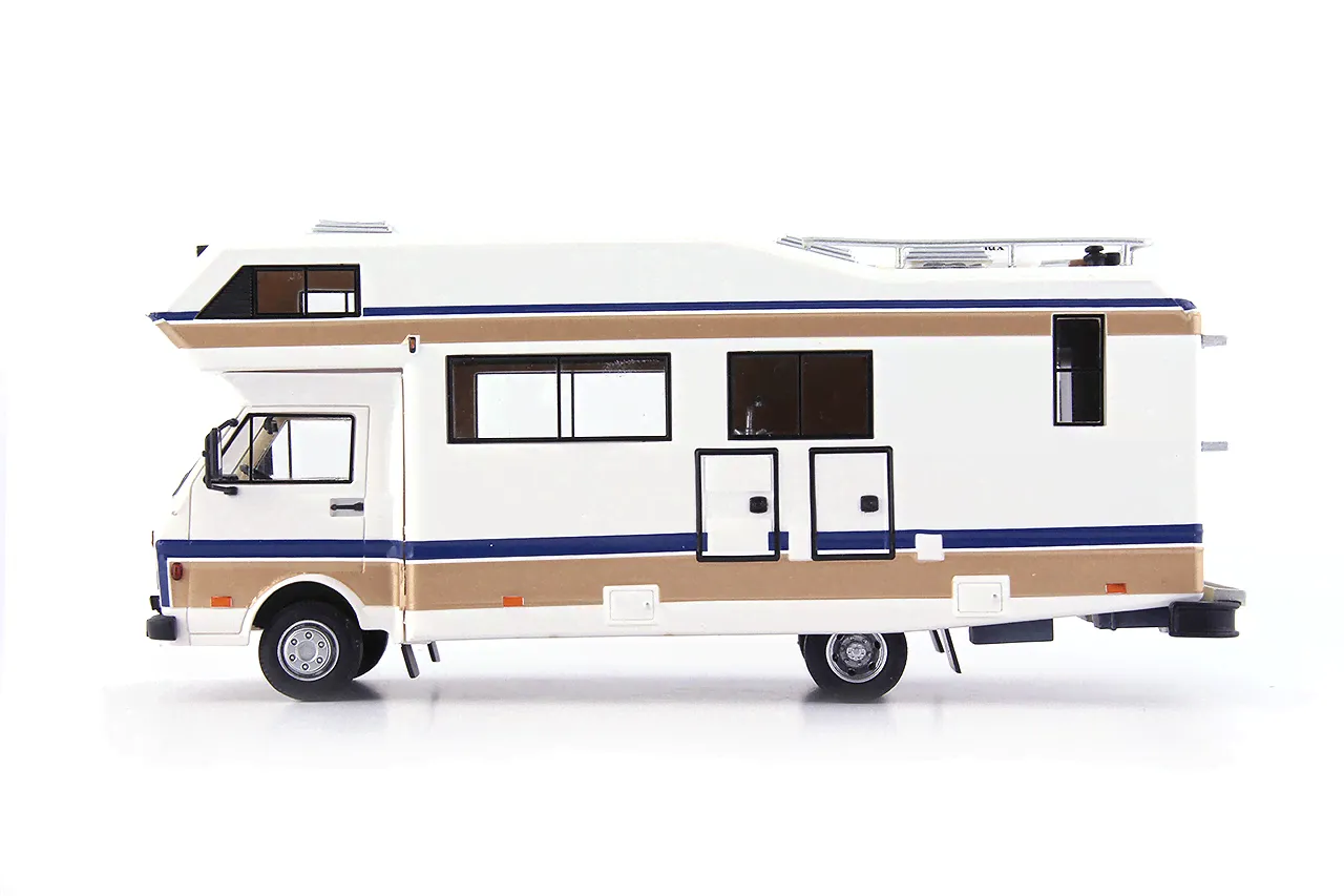 Масштабная модель Volkswagen LT50 Niesmann&Bischoff Clou Trend 650 F автодом 1988 белый с коричневым лучшая цена!