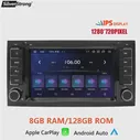 Автомобильный DVD Android стерео для Volkswagen VW Touareg Транспортер T5 Мультиван с Carplay