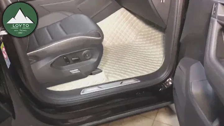 Изготовление и установка 3D ковров в салон Volkswagen Touareg III