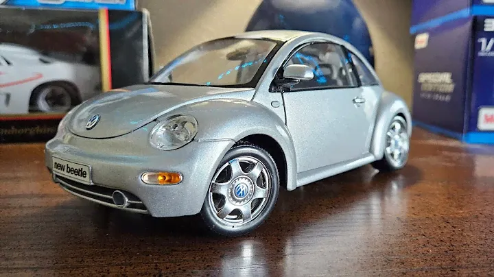 Maisto 1/18 assembly line volkswagen new beetle review!!!