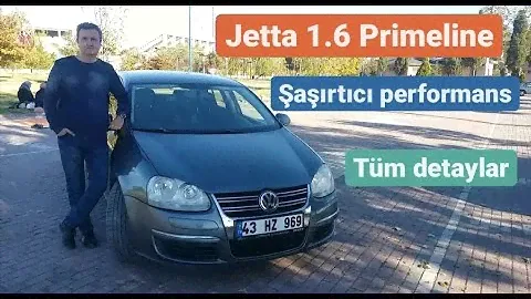 VW Jetta 2008 1.6 Primeline / Detaylı anlatım ve Test Sürüşü.