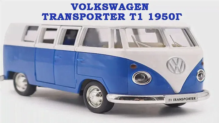 Коллекционные модели автомобилей. Легендарный Volkswagen Transporter T1 1950г купить на Алиэкспресс
