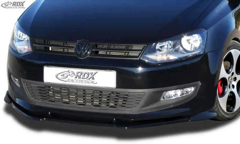 Юбка спойлер переднего бампера RDX Volkswagen Polo 6R (2009-...)-0