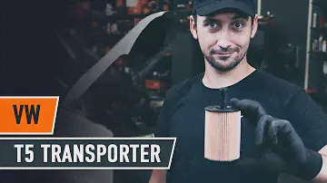 Как да сменим маслен филтър и моторно масло на VW T5 TRANSPORTER Ван [ИНСТРУКЦИЯ AUTODOC]