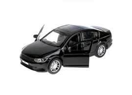 Металлическая машинка Volkswagen Passat, черная, 12 см