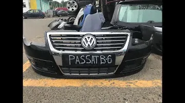 Снятие переднего бампера на Passat B6