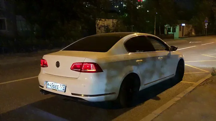 Passat B7  выхлоп от chs products, etbir от agp