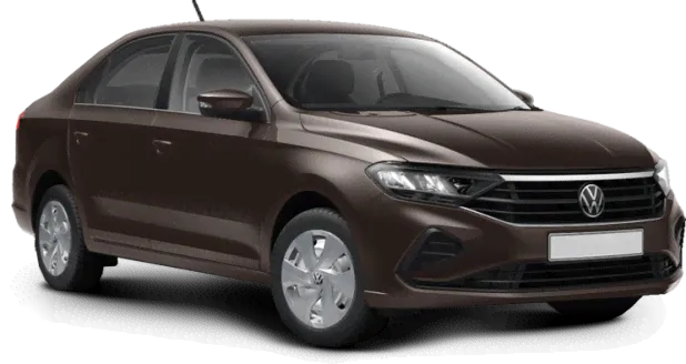 Volkswagen Polo в цвете Красный-0