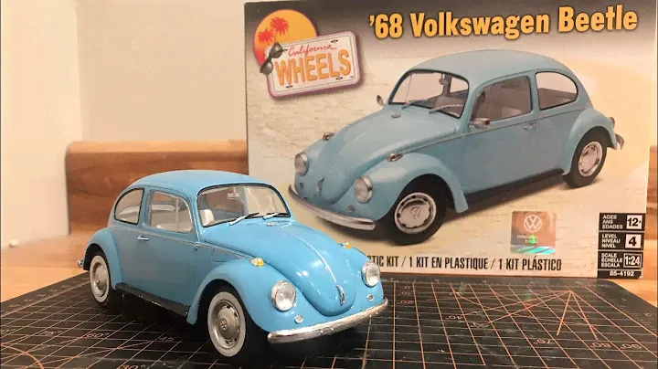 1968 Volkswagen Beetle VW - Build & Tutorial (1:24 Scale Model Kit) by Revell