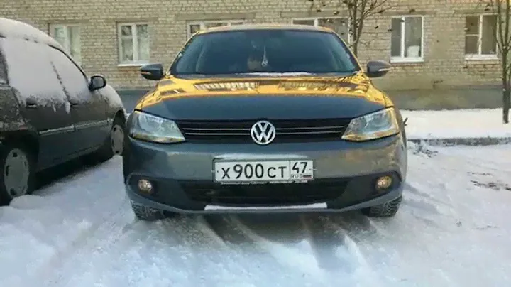 ДХО + ПОВОРОТНИКИ на vw jetta 6