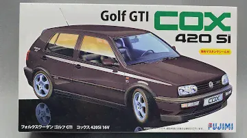 Распаковка: Fujimi Volkswagen Golf GTI MK 3