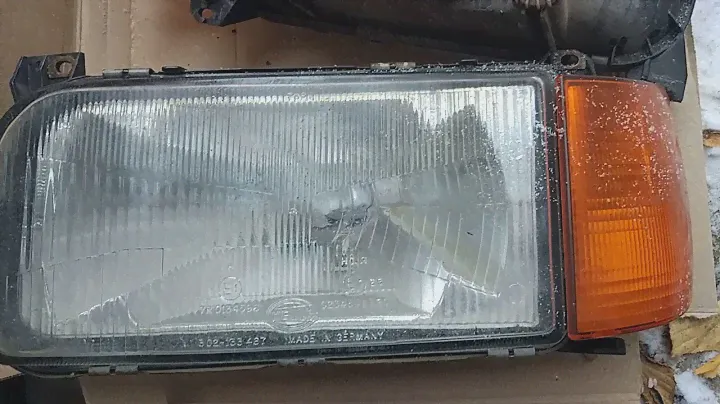 Отличные фары HELLA на VW Passat b3