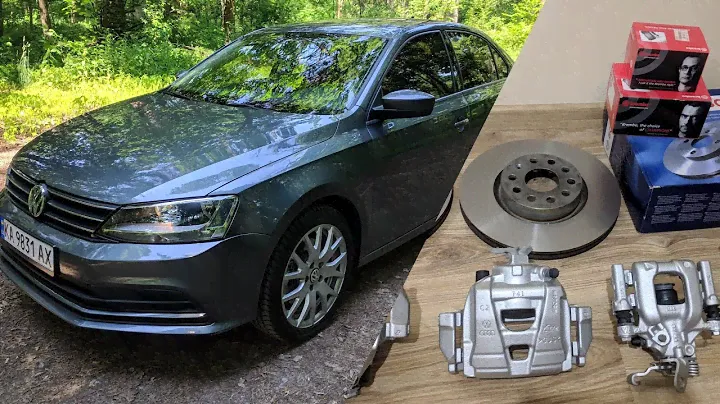 Новая тормозная система на Volkswagen Jetta 6, доработка тормозной системы jetta 6 usa замена дисков