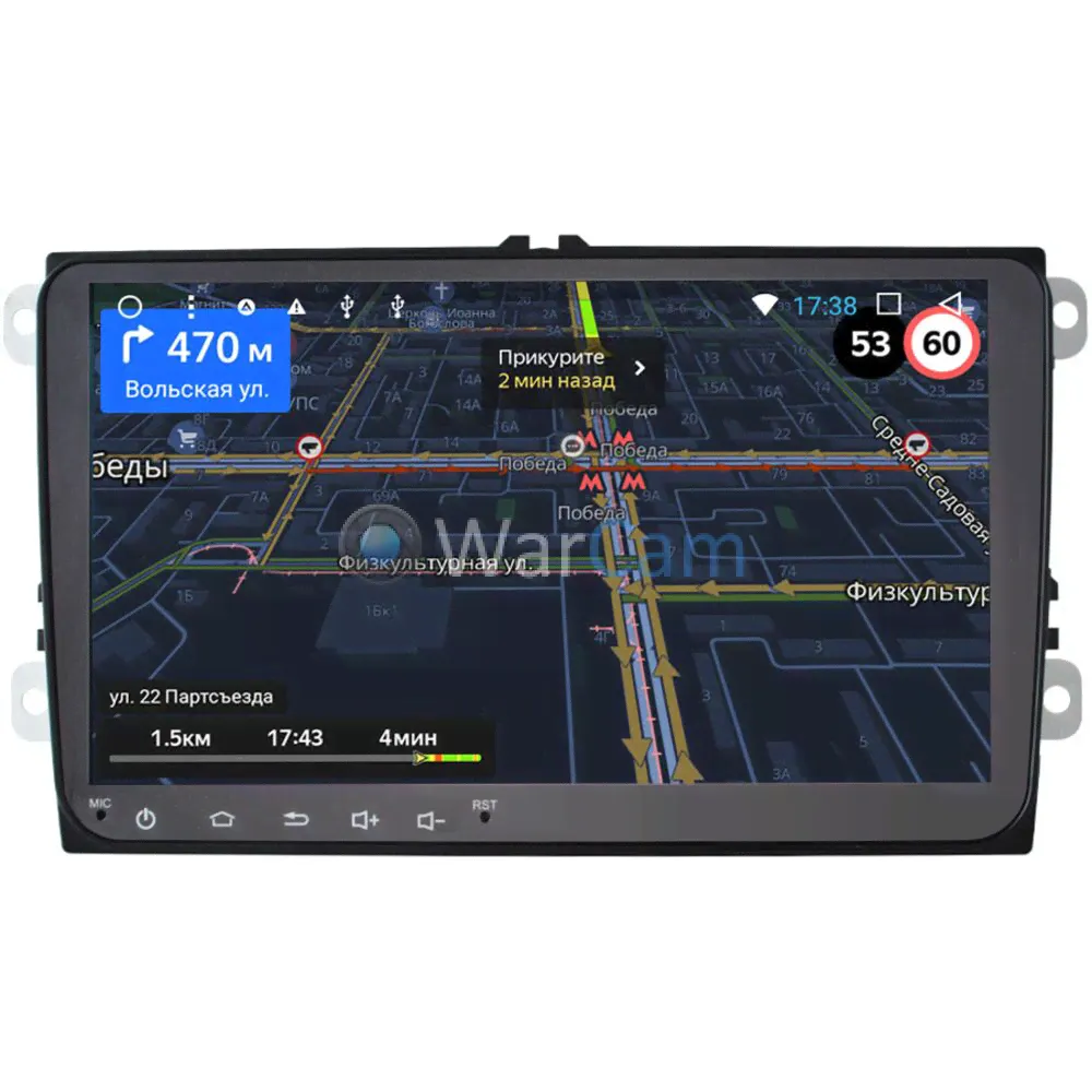 Штатная магнитола Volkswagen Caddy 2004-2021 OEM RS515 Android 9