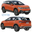 Volkswagen ID6 CROZZ 2022 - Транспорт - 3D модель