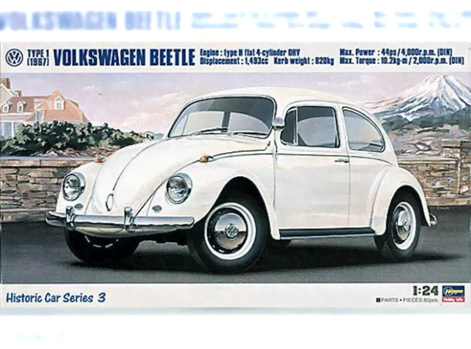 Сборная модель VOLKSWAGEN Beetle 1967-0