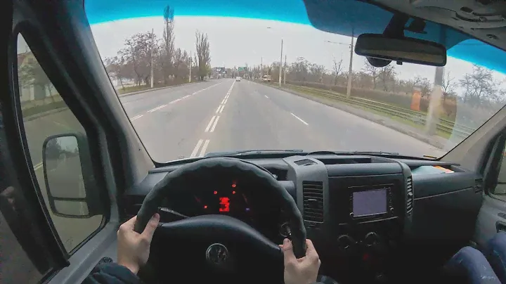 2008 VOLKSWAGEN CRAFTER 2.5 TDI - POV TEST DRIVE